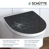 Schütte Schütte WC Sitz Broken Glass mit Absenkautomatik und Schnellverschluss Bild 10