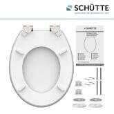 Schütte Schütte WC Sitz Poolside High Gloss mit Holzkern und Absenkautomatik Bild 8