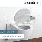 Schütte Schütte WC Sitz Blue Wood Highgloss mit Holzkern und Absenkautomatik Bild 5