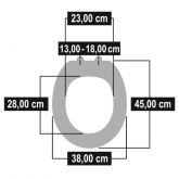 Cornat CORNAT WC-Sitz WATERFALL Bild 6