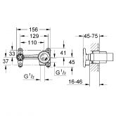 Grohe-IS GROHE Unterputzkörper DN 15 Bild 2