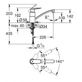 Grohe-IS GROHE Eurosmart C 32842 EH-SPT-Batterie Bild 2