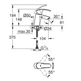 Grohe-IS GROHE Eurosmart 32467 EH-WT-Batterie Bild 2