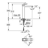 Grohe-IS GROHE Eurocube 23406 EH-WT-Batterie Bild 2