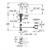 Grohe-IS GROHE Essence 23462 EH-WT-Batterie Bild 2