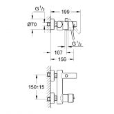 Grohe-IS GROHE EH-Wannenbatterie Concetto 32211 Bild 2