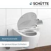 Schütte Schütte Duroplast WC-Sitz SLIM GREY, mit Absenkautomatik und Schnellverschlus Bild 8