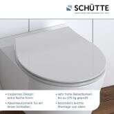 Schütte Schütte Duroplast WC-Sitz SLIM GREY, mit Absenkautomatik und Schnellverschlus Bild 9