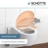 Schütte Schütte Duroplast WC-Sitz BEIGE, mit Absenkautomatik und Schnellverschluss Bild 9