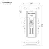 Ottofond Ottofond Rechteckbadewanne Nixe 170 x 75 weiß Bild 3