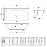 Ottofond Ottofond Rechteckbadewanne Rosa Bild 3