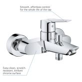 Grohe-IS Grohe Quickfix Start Badearmatur Aufputz, chrom Bild 5