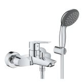 Grohe-IS Grohe Quickfix Start Badearmatur inkl. Brauseset, chrom Bild 1