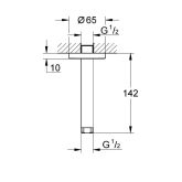 Grohe-IS Grohe Rainshower Deckenauslass 1/2