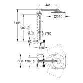 Grohe-IS Grohe Euphoria SmartControl System 310 Cube Duo, chrom Bild 2