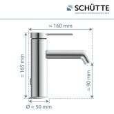 Schütte Schütte LOS ANGELES Waschtischarmatur, Chrom Bild 5