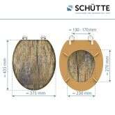 Schütte Schütte MDF WC-Sitz SOLID WOOD Bild 7