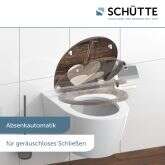 Schütte Schütte Duroplast WC-Sitz WOOD HEART, mit Absenkautomatik und Schnellverschluss Bild 6