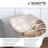 Schütte Schütte Duroplast WC-Sitz STONE PYRAMID, mit Absenkautomatik und Schnellverschluss Bild 5