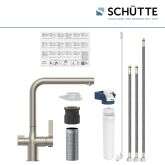 Schütte Schütte AQUASTAR PRO Trinkwasser-Spültischarmatur mit Filtersystem, Edelstahloptik Bild 10