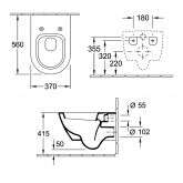 Villeroy & Boch Villeroy & Boch Subway 2.0 Wand-WC Tiefspüler Bild 5