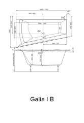 Ottofond Ottofond Aktions-Whirlpool Raumsparbadewanne Galia I B Bild 2