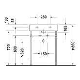 Duravit Duravit Waschtisch Vero weiß 60 cm Bild 4