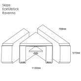 Ottofond Ottofond Sechseckbadewanne Ravenna 190 x 80 manhattangrau Bild 4