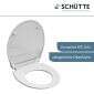 Schütte Schütte WC-Sitz Slim White Weiss mit Absenkautomatik und Schnellverschluss Bild 5