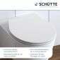 Schütte Schütte WC-Sitz Slim White Weiss mit Absenkautomatik und Schnellverschluss Bild 9