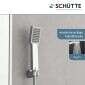 Schütte Schütte Duschpaneel Duschsystem TAHITI mit Einhebelmischer in silber Bild 5
