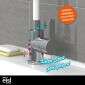 Eisl Eisl Einhebel-Waschtischarmatur Flexo mit Soft-Touch-Auslauf in chrom weiß Bild 7