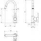 Cornat CORNAT Spültisch-Einhebelmischer KIRNA Bild 3