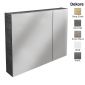 Lanzet Lanzet Spiegelschrank L0 90 cm, 2 Türen Bild 1