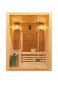 DM-San Duschmeister Finnische Sauna 3 Personen Sano 468 Komplettset mit Harvia Ofen Bild 1