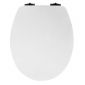 Cornat WC-Sitz WHITE MATT STEEL Bild 5