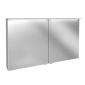 Fackelmann Fackelmann Oxford LED Spiegelschrank 120 cm 2T Weiß Bild 1