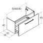 Dansani Dansani Mido+ Waschtischunterschrank 1S 80 cm Bild 2