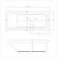 Galatea Galatea BH180 L Badewanne Beach 180 x 80 Bild 2