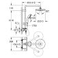 Grohe-IS Grohe Vitalio Start System 210 Duschsystem mit Thermostatbatterie Bild 2