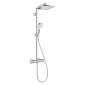 Hansgrohe-IS Hansgrohe Crometta E Showerpipe 240 1jet EcoSmart mit Thermostat Bild 1