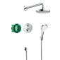 Hansgrohe-IS Hansgrohe Croma Select S Duschsystem Set mit Ecostat S Bild 1