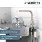 Schütte Schütte VITAL Sensor-Spültischarmatur mit herausziehbarem Auslauf, Edelstahloptik Bild 3