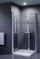 DuOC Dusar Royalux Neo Eckeinstieg Drehfalttür 100x100 cm mit Nano Clean Bild 2