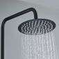 DM-BND Duschmeister Outdoor Shower Set BN27 Schwarz matt Kalt Gartendusche Aussendusche Bild 3