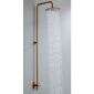 DM-BND Duschmeister Outdoor Shower Set BN29 Kupfer Gold gebürstet Kalt Gartendusche Aussendusche Bild 2