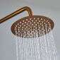 DM-BND Duschmeister Outdoor Shower Set BN29 Kupfer Gold gebürstet Kalt Gartendusche Aussendusche Bild 4