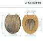 Schütte Schütte MDF WC-Sitz SOLID WOOD Bild 7