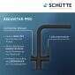 Schütte Schütte AQUASTAR PRO Trinkwasser-Spültischarmatur mit Filtersystem, Schwarz matt Bild 3