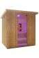 DM-San Duschmeister Outdoor Sauna & Infrarotkabine Sano 686 für 4-6 Personen Bild 2